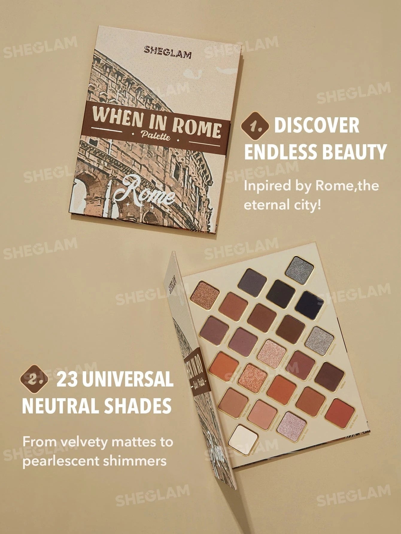 When In Rome Palette | SHEGLAM