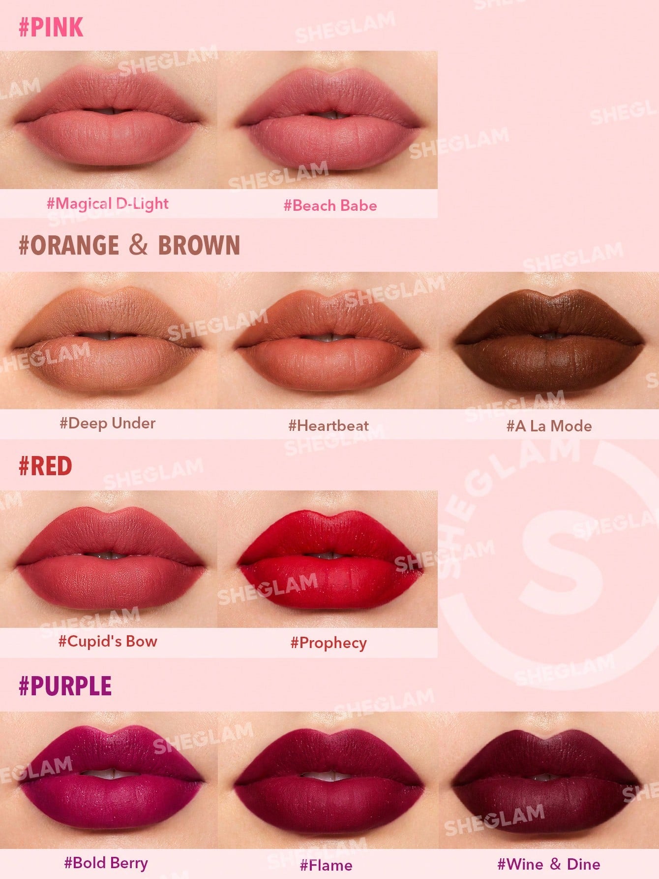 Starlight Velvet Lipstick | SHEGLAM
