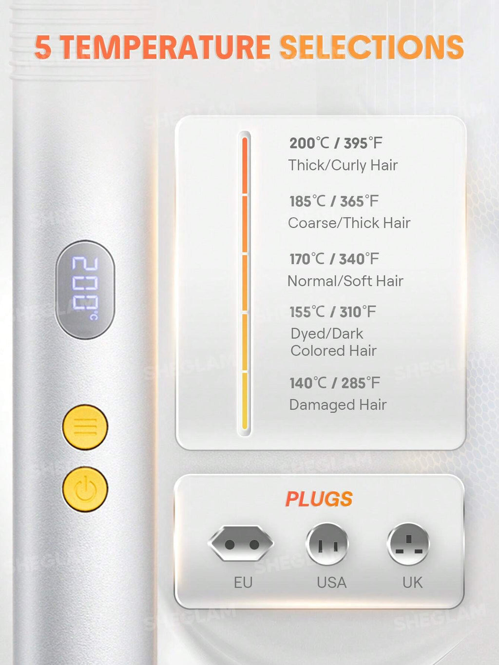 Sleek Chic 3D Thermal Straightening Brush | SHEGLAM