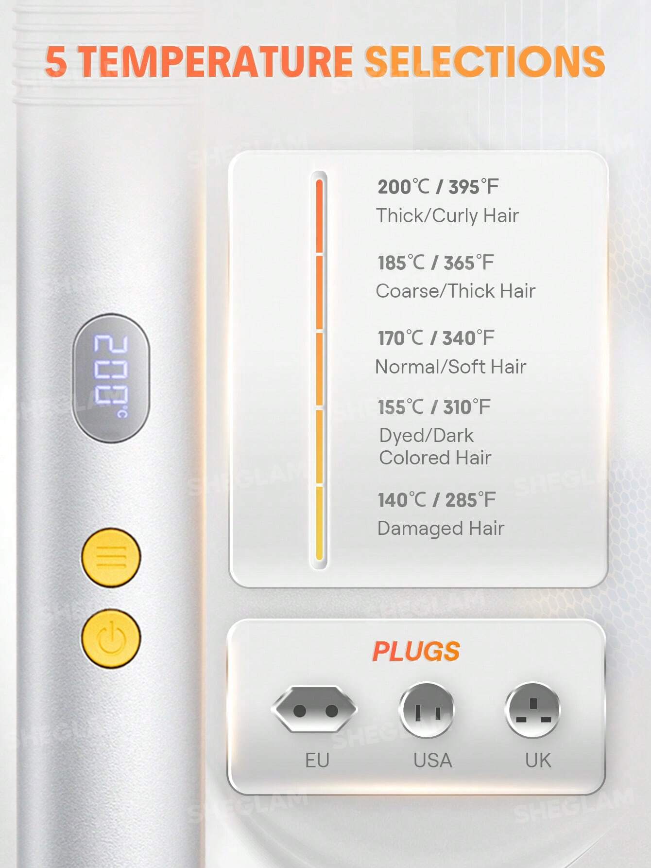 Sleek Chic 3D Thermal Straightening Brush | SHEGLAM