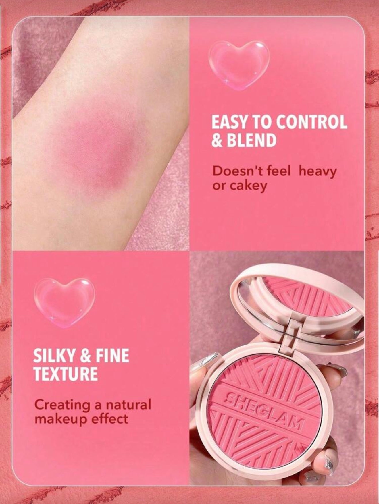 Divine Flush Matte Blush | SHEGLAM