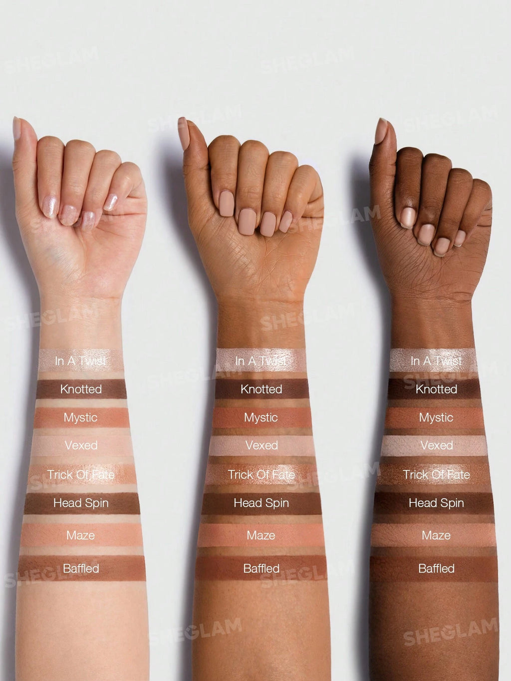 Jazy Jigsaw Eyeshadow Palette-Hued In Nude| SHEGLAM