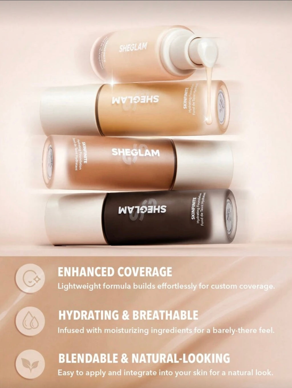 Skinfinite Hydrating Foundation | SHEGLAM