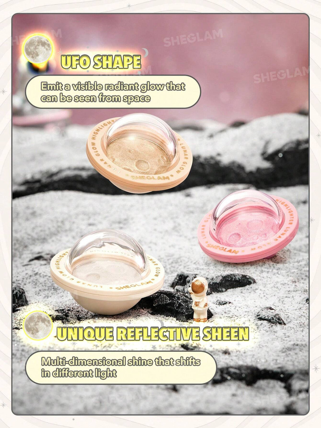 Lunar Glow Highlighter-Vanilla Frost | SHEGLAM