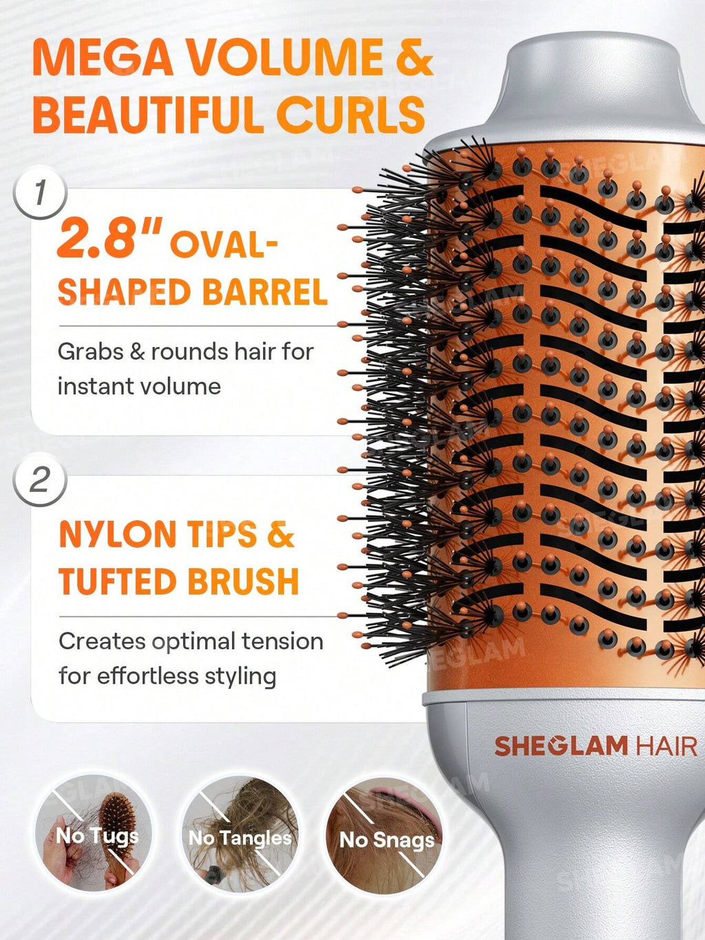 Blowout Bliss Volumizing Hot Air Brush | SHEGLAM