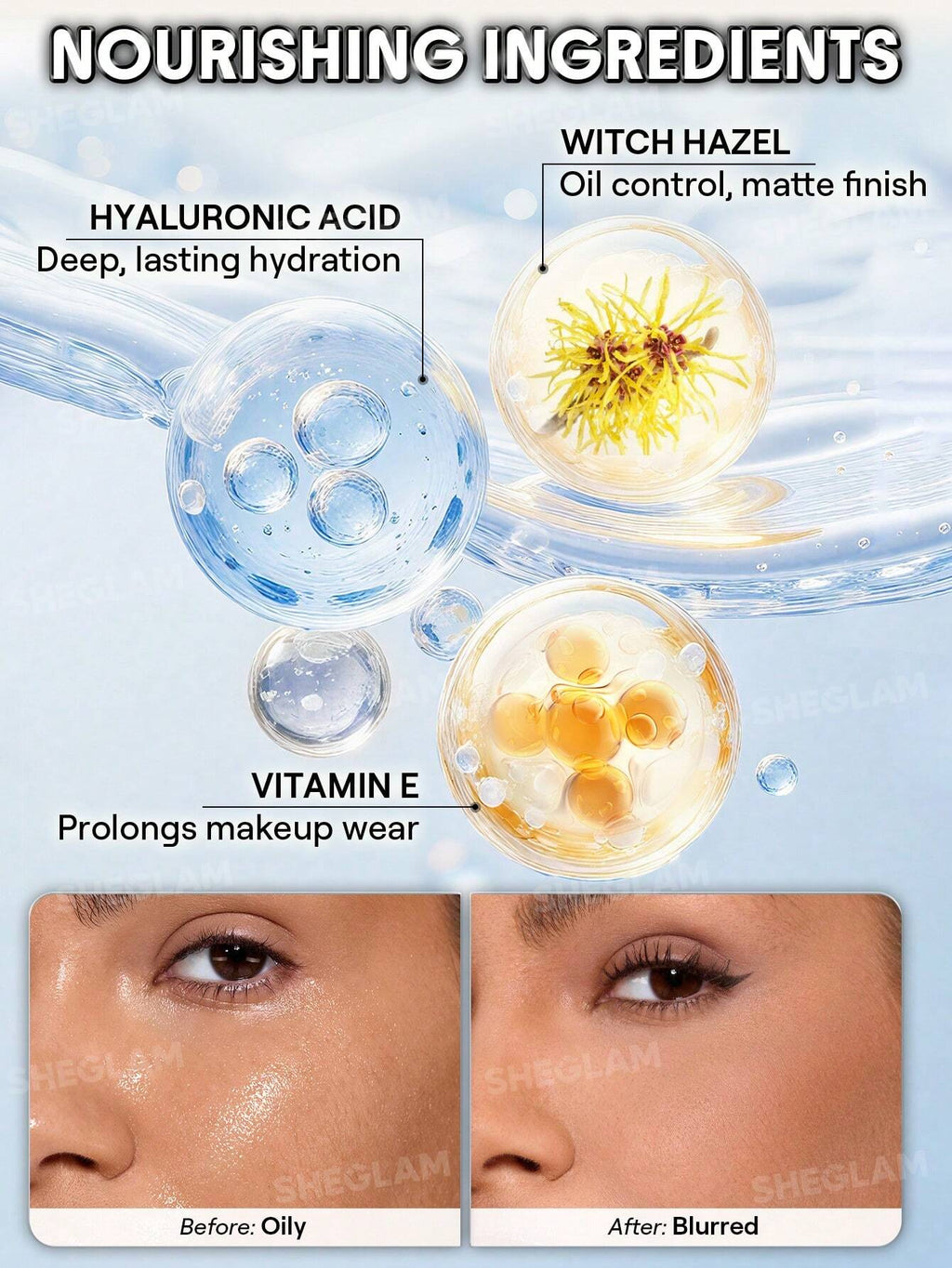 Camera On Blurring Waterproof Setting Spray | SHEGLAM