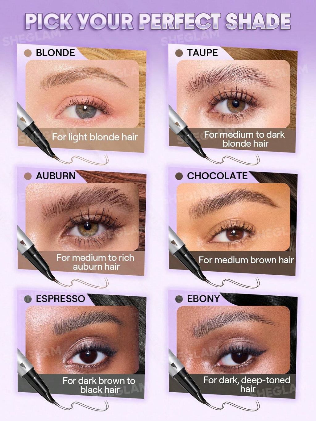 Real Flow Laminating Brow Pen | SHEGLAM