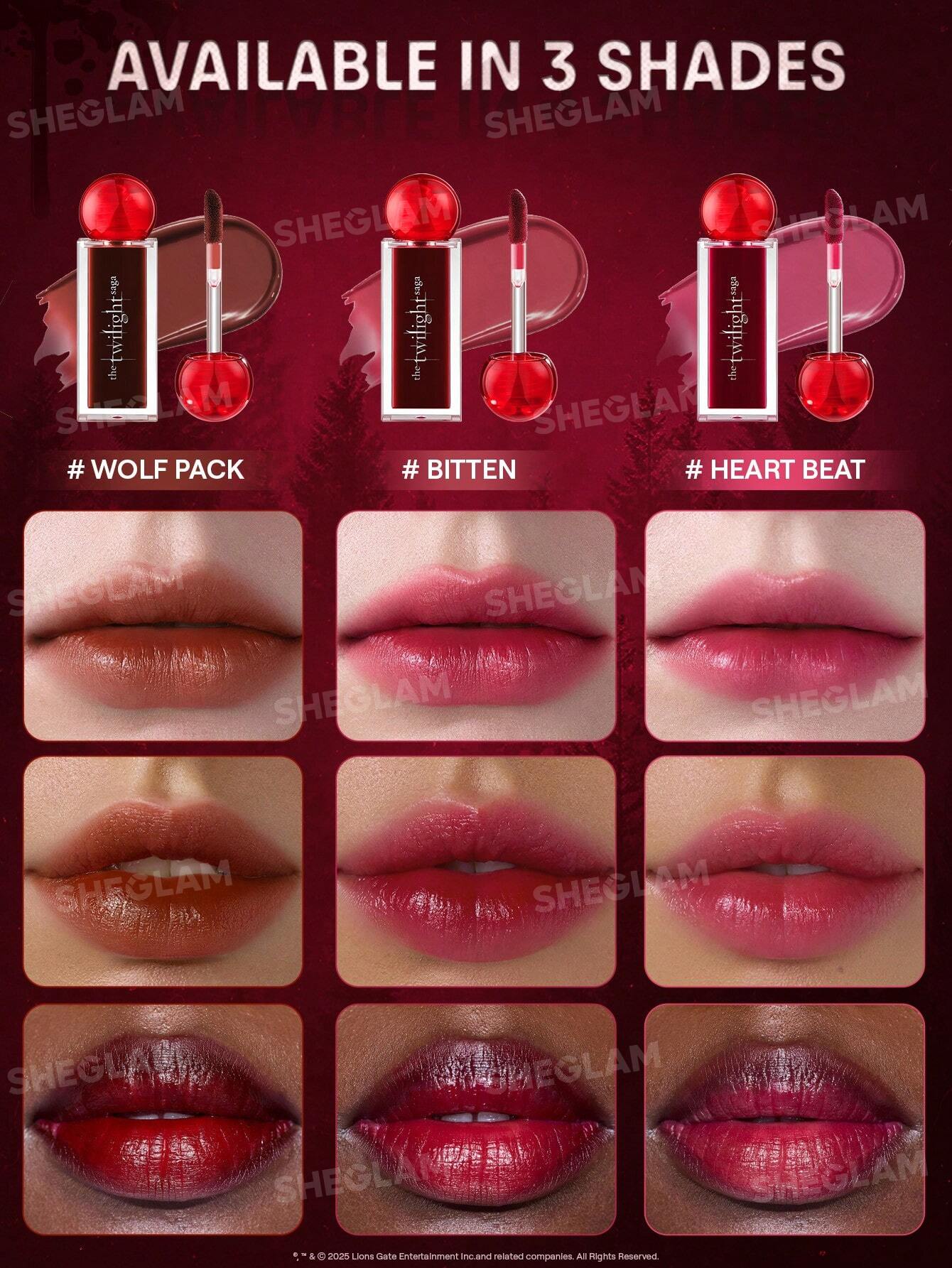 The Twilight Saga X SHEGLAM Immortality Lip Tint | SHEGLAM