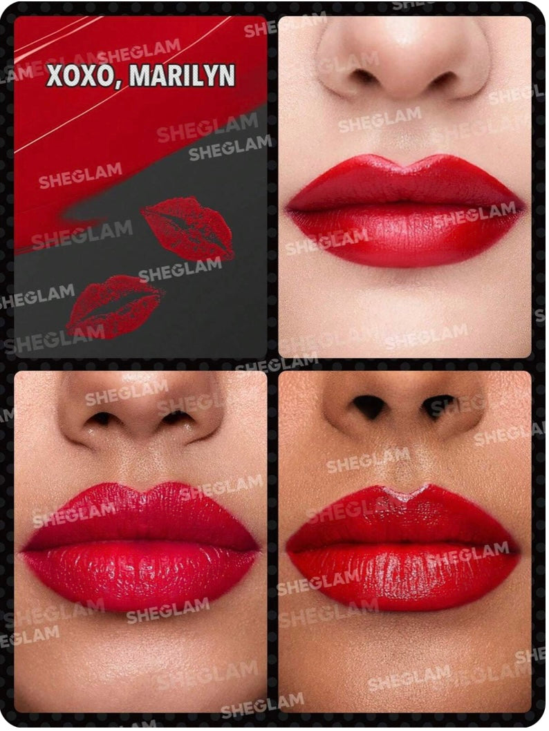 Marilyn Monroe X SHEGLAM The Icon Lipstick-XOXO | SHEGLAM