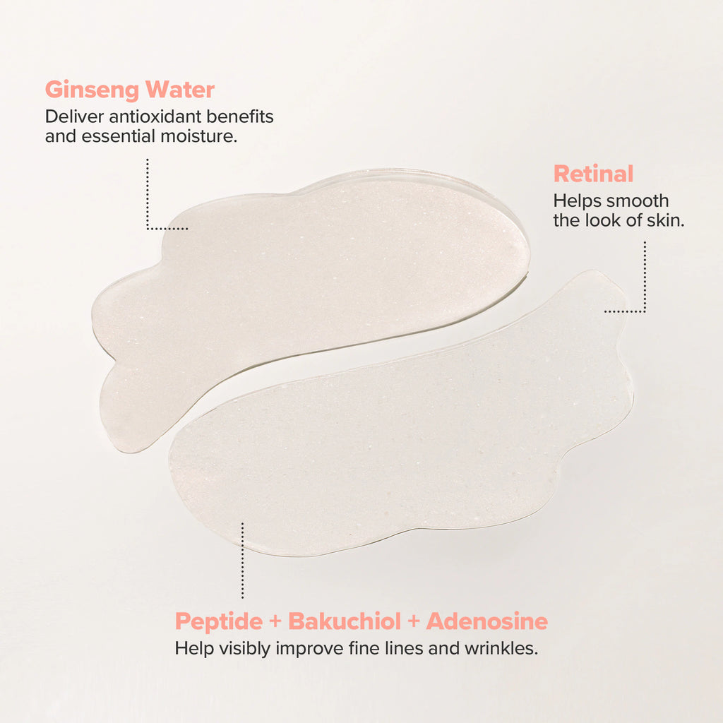 Revive Under Eye Patch: Ginseng + Retinal - 60pcs | Beauty of Joseon