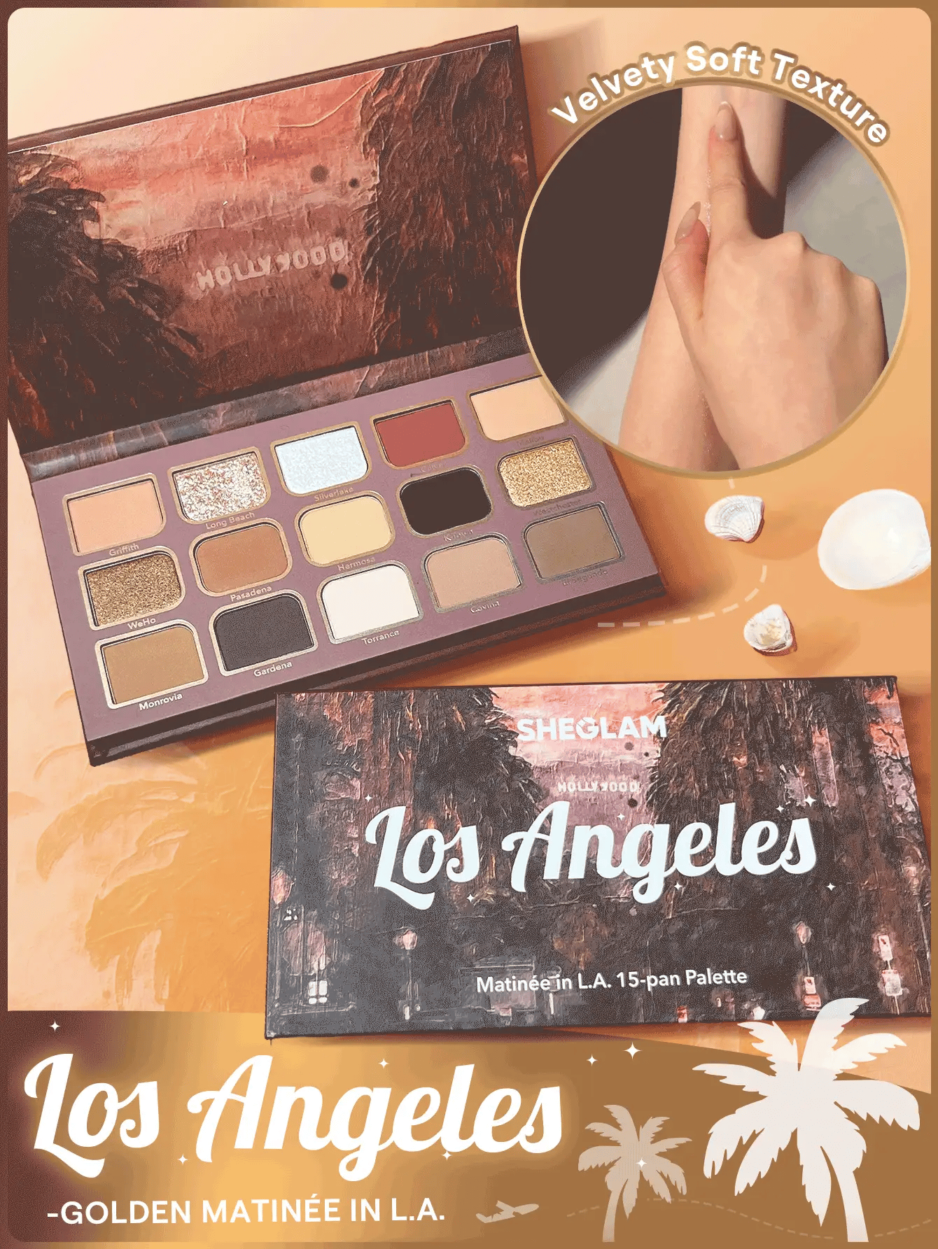 Matinée In L.A. 15-Pan Palette | SHEGLAM