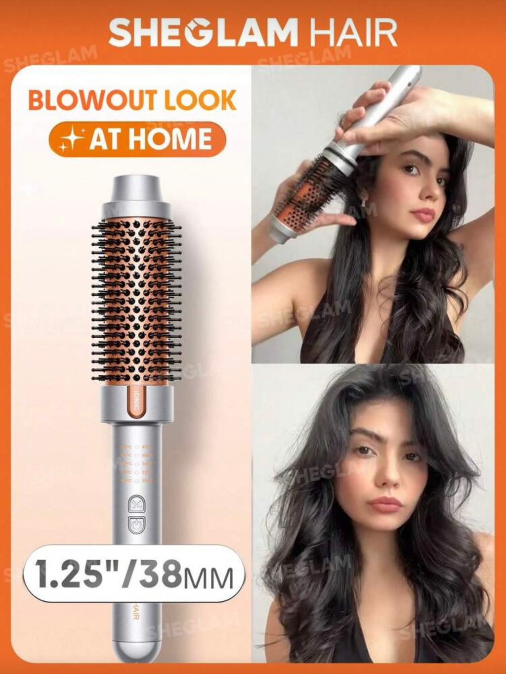 HAIR It-Curl Thermal Brush,38mm | SHEGLAM