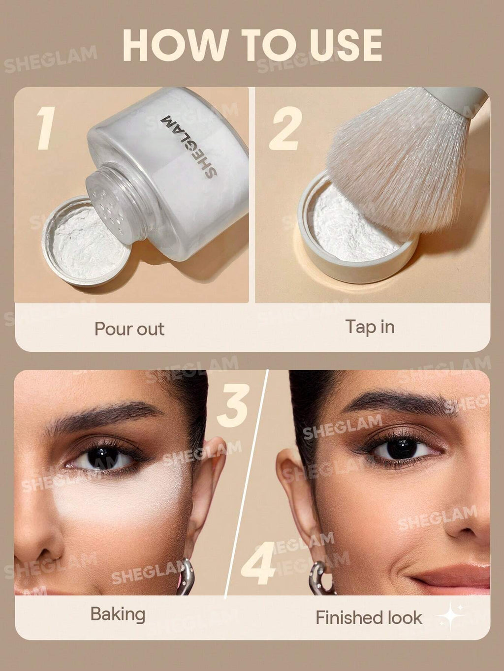 Blur In A Bottle Loose Setting Powder | SHEGLAM