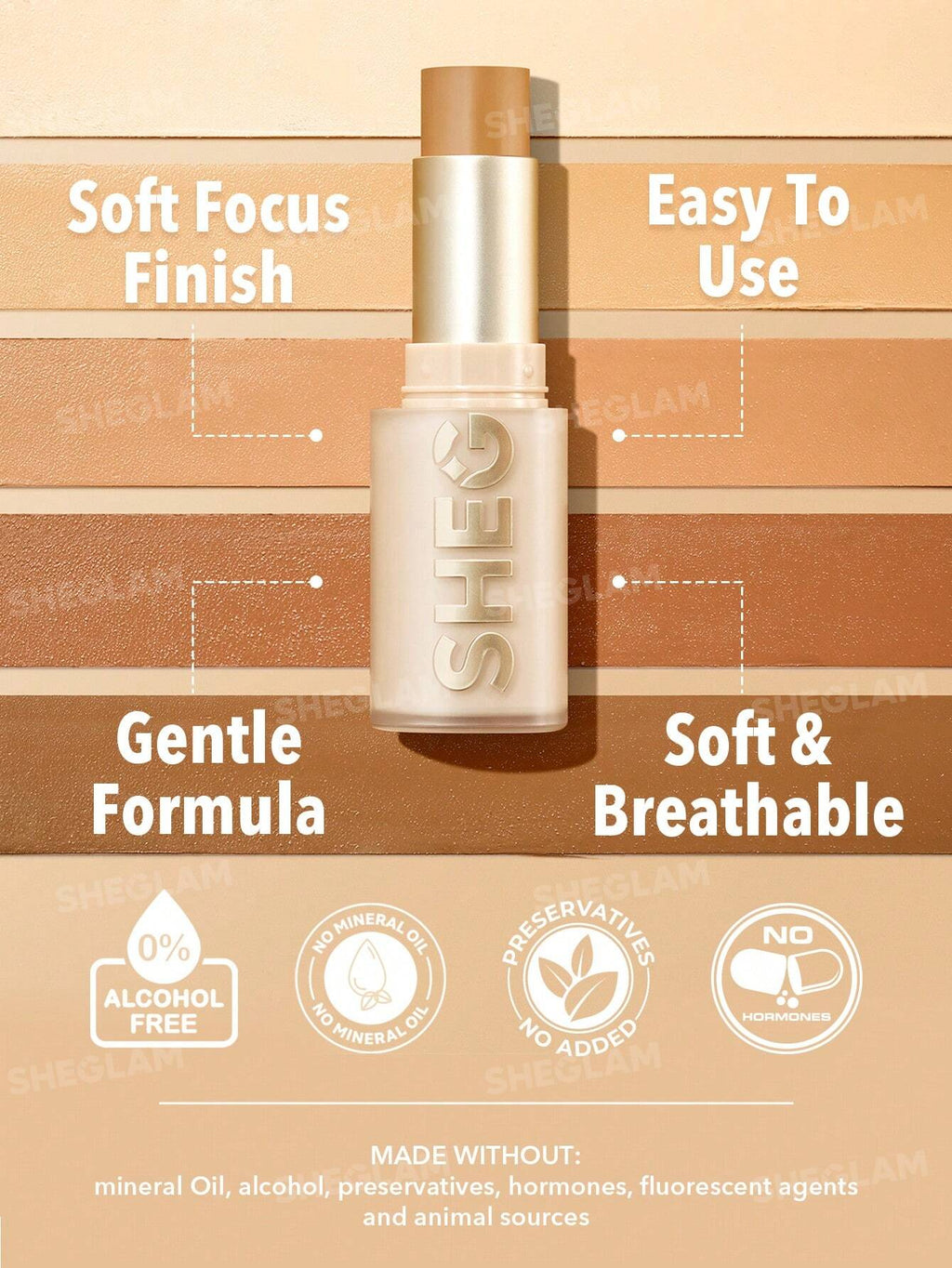 Skin Magnet High Coverage Foundation Stick | SHEGLAM