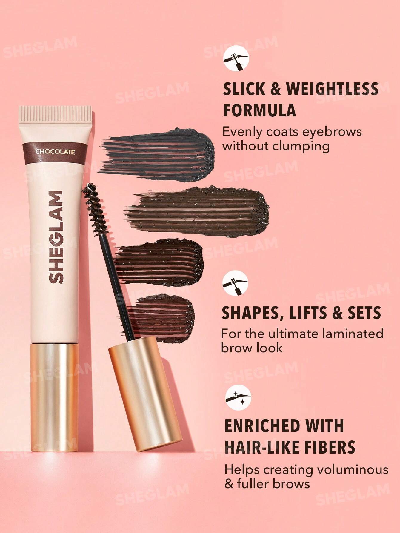 Hold 'Em Up Tinted Brow Gel-Taupe | SHEGLAM