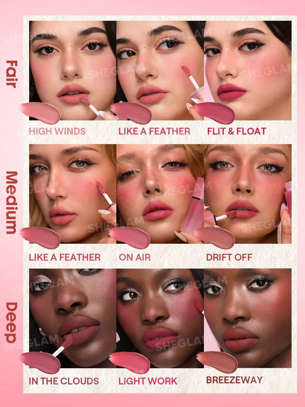 Air Plush Lip & Cheek Cream | SHEGLAM