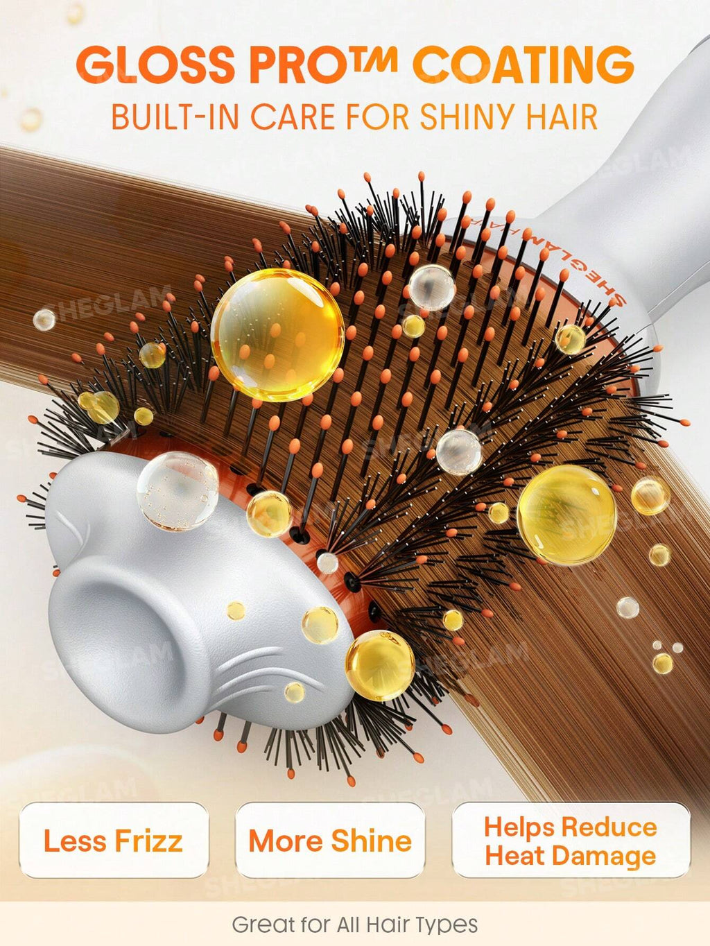 Blowout Bliss Volumizing Hot Air Brush | SHEGLAM