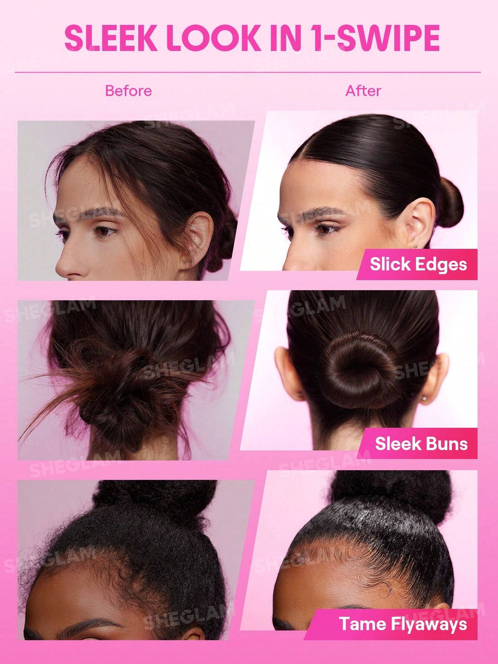 Locked in Glossy Shine Strong Styling Stick | SHEGLAM