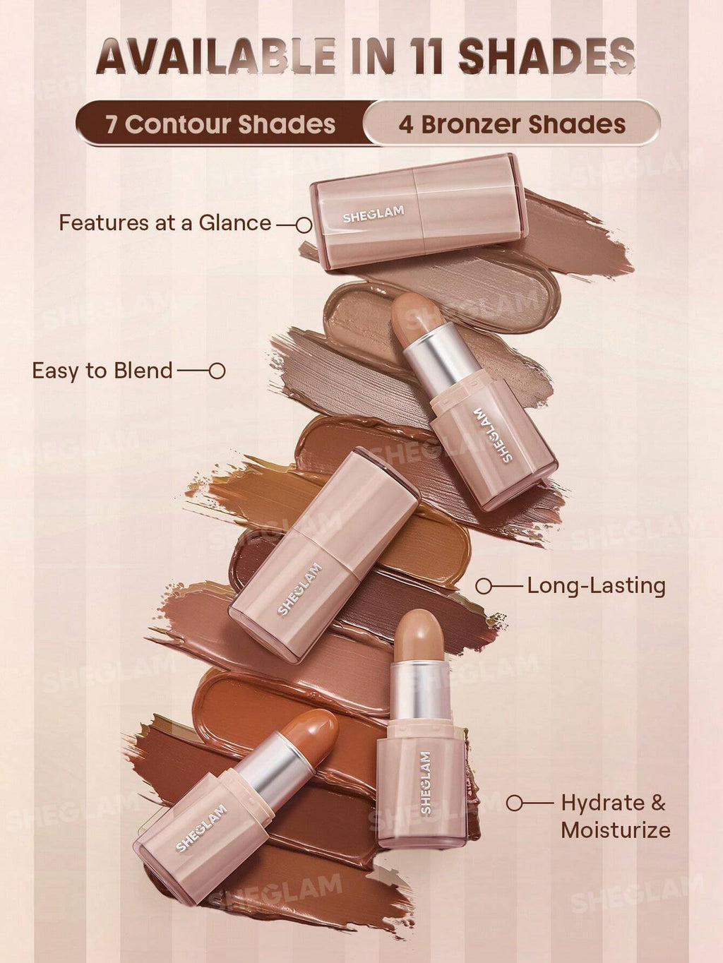 Buttery Buff Contour & Bronzer Stick | SHEGLAM