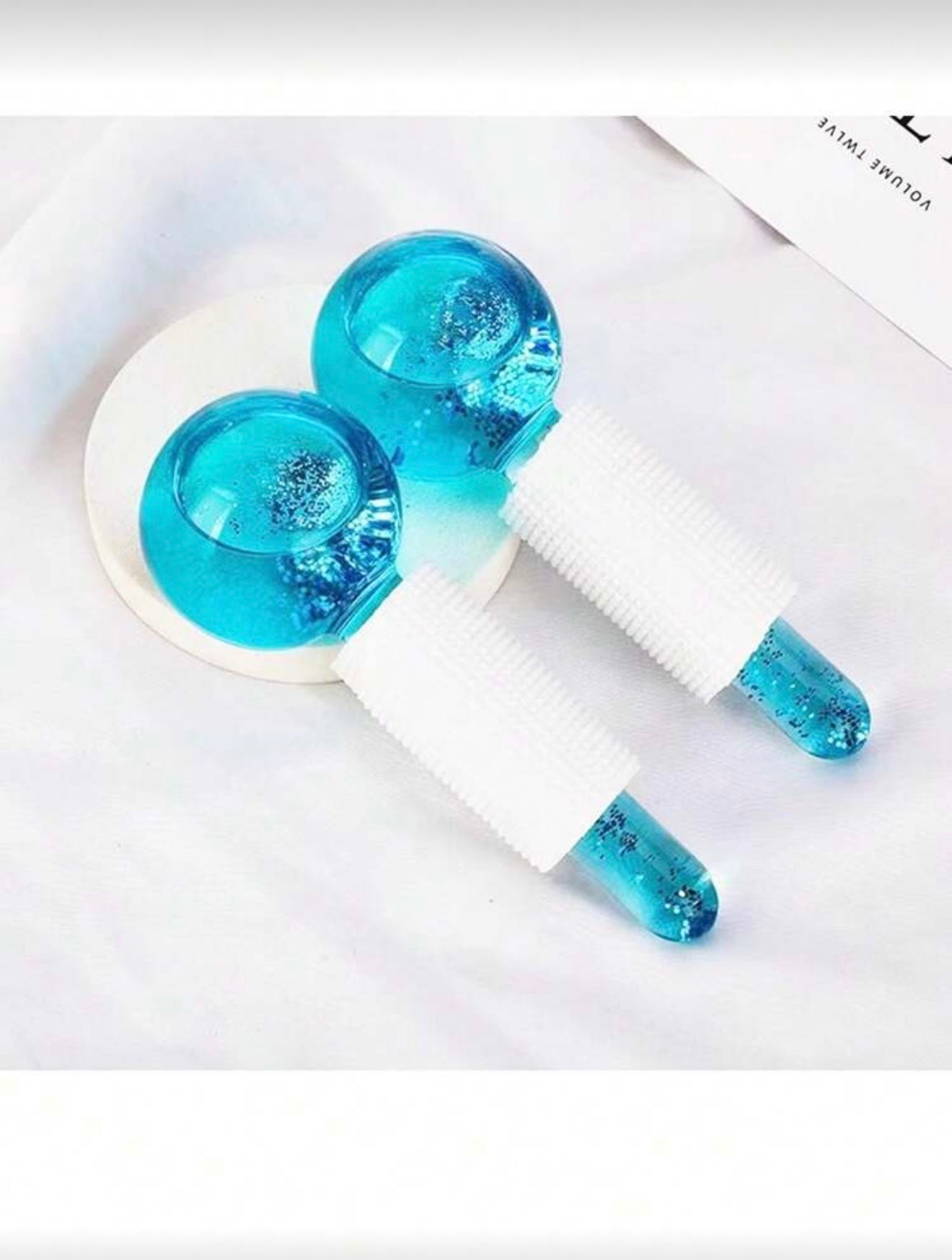 Magic Wand Flower Design Ice Ball For Cold/Hot Compress