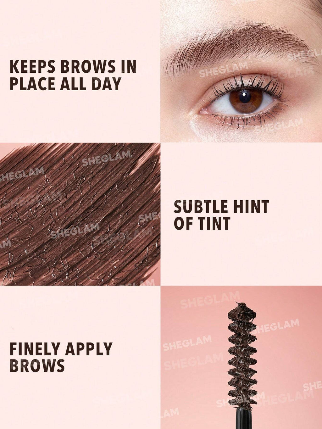 Hold 'Em Up Tinted Brow Gel-Taupe | SHEGLAM