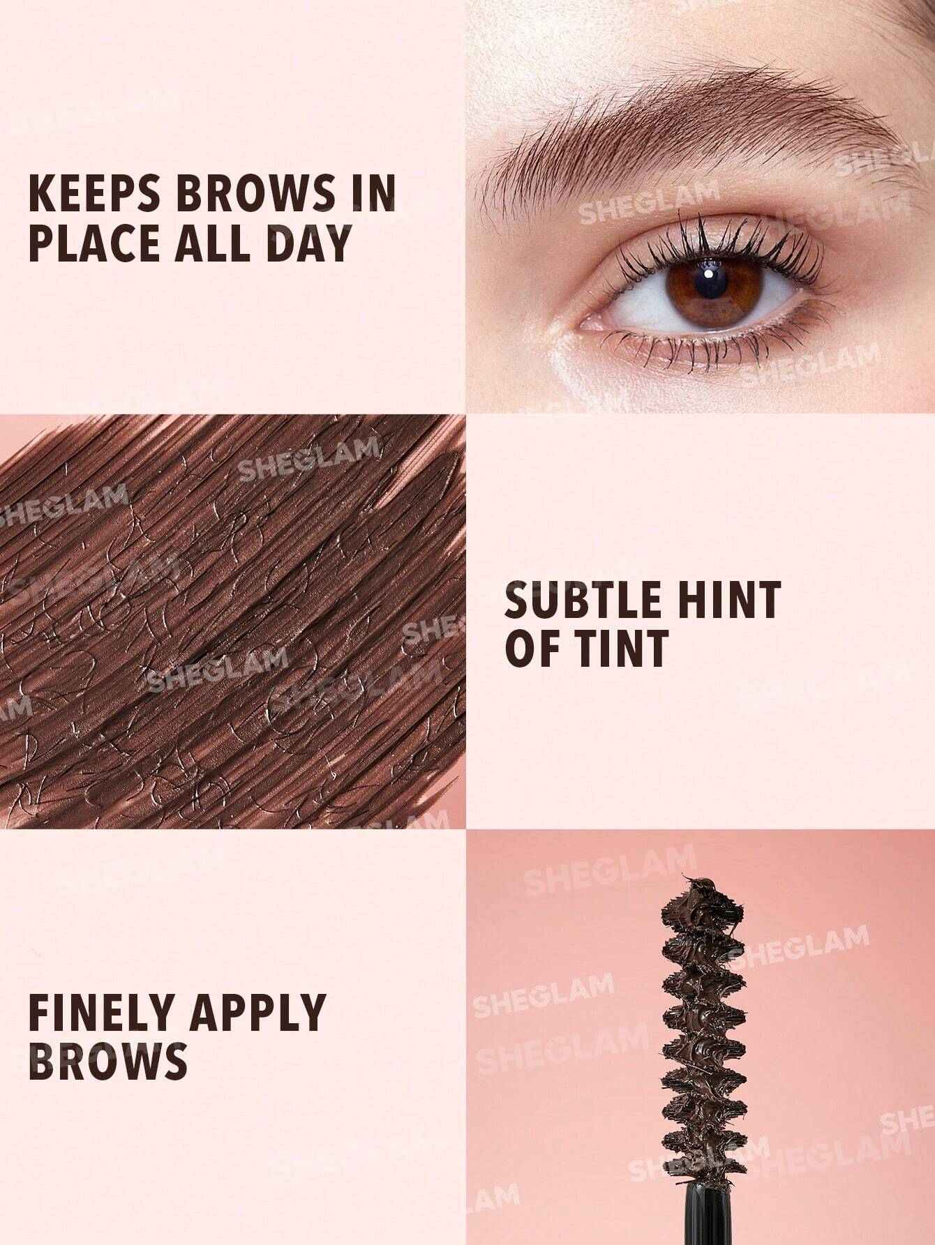 Hold 'Em Up Tinted Brow Gel-Taupe | SHEGLAM