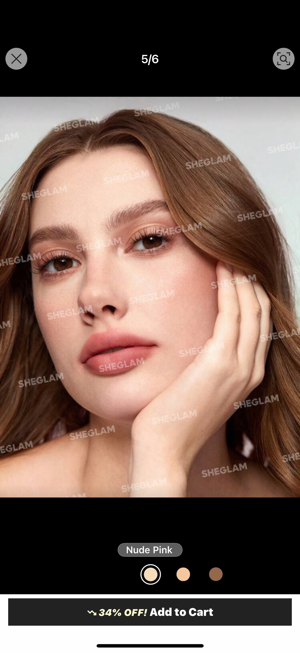 Velvet Veil Oil Control Powder - Nude Pink | SHEGLAM