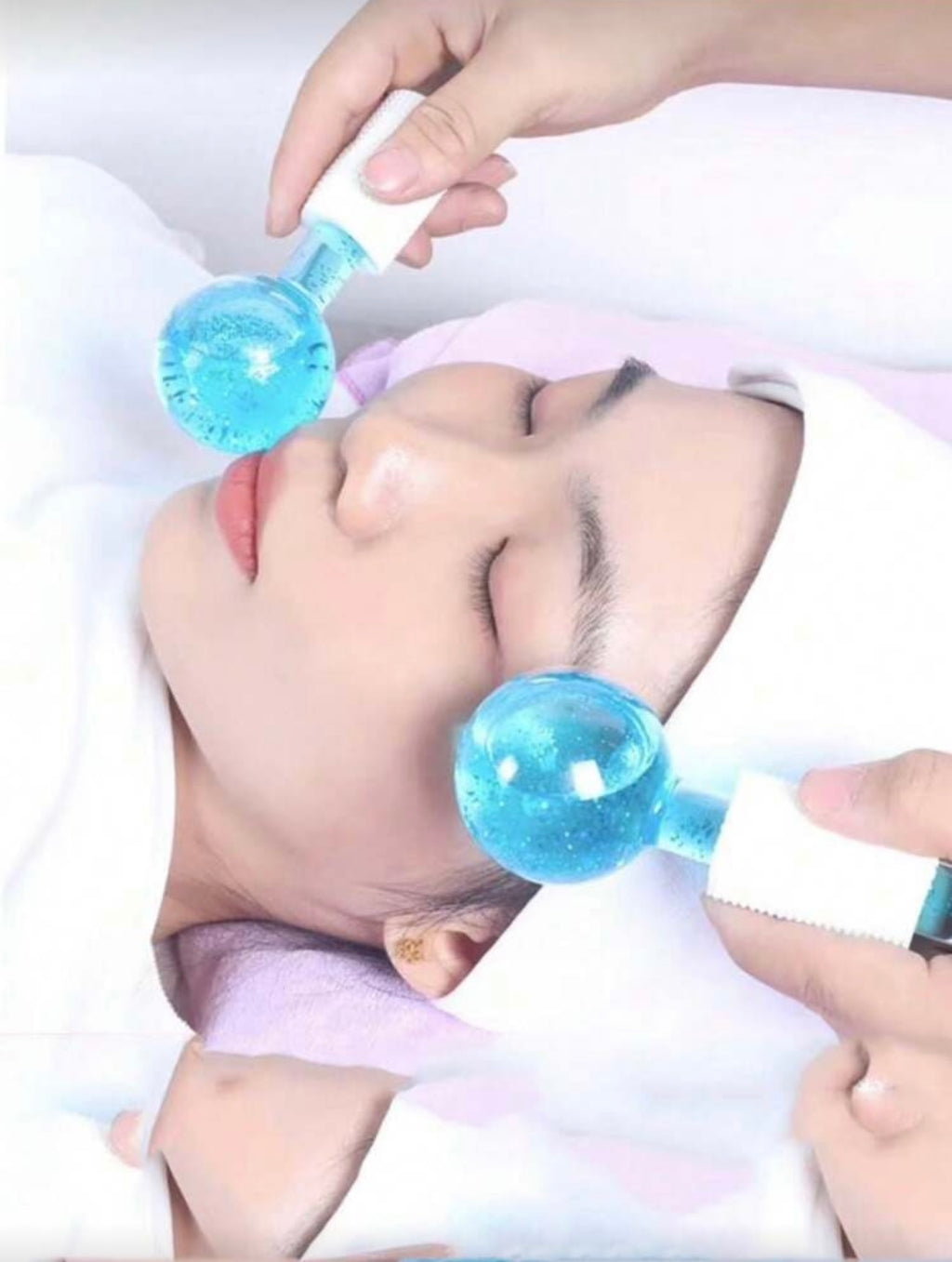 Magic Wand Flower Design Ice Ball For Cold/Hot Compress