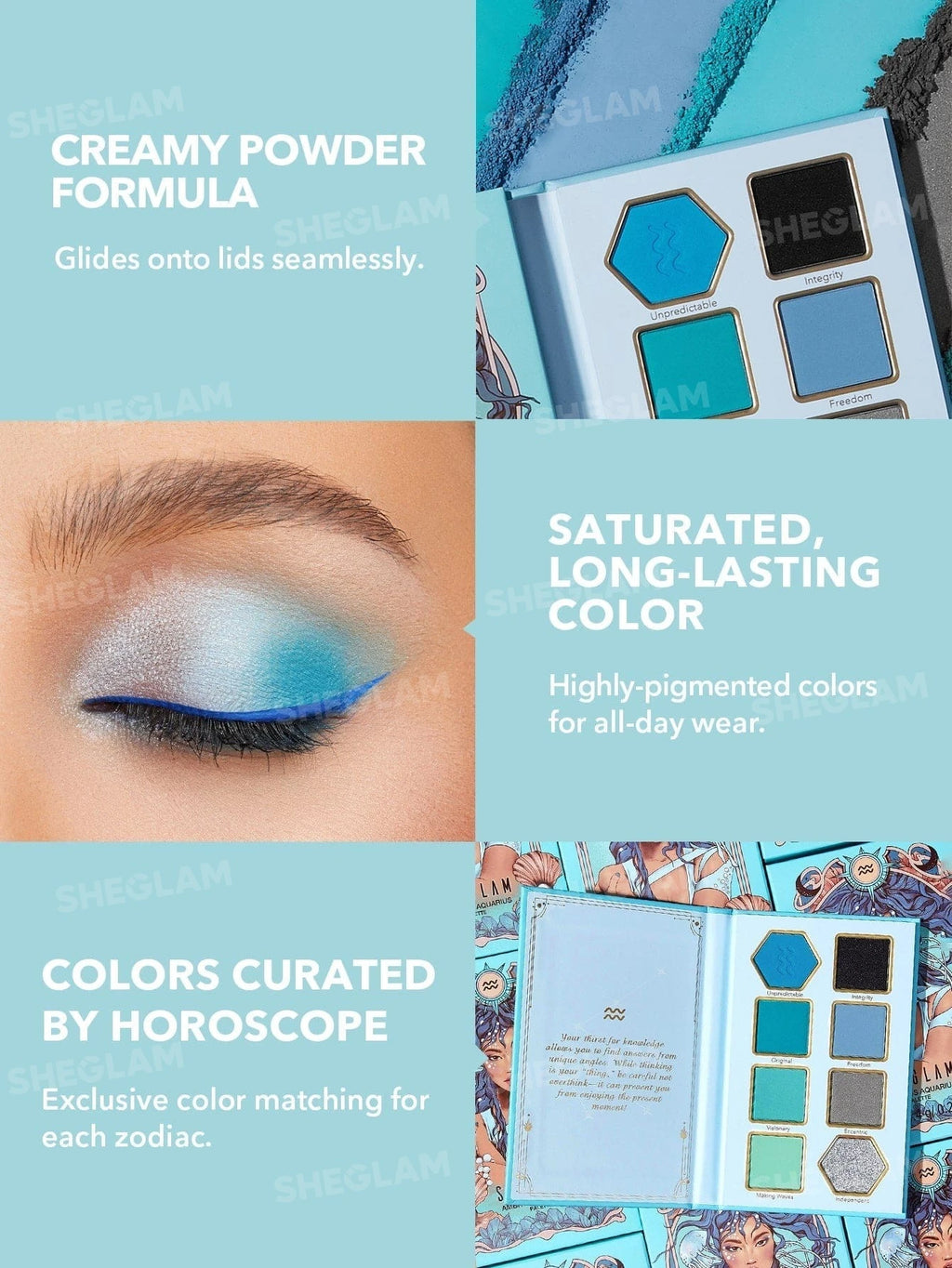 Ambitious Aquarius Palette | SHEGLAM