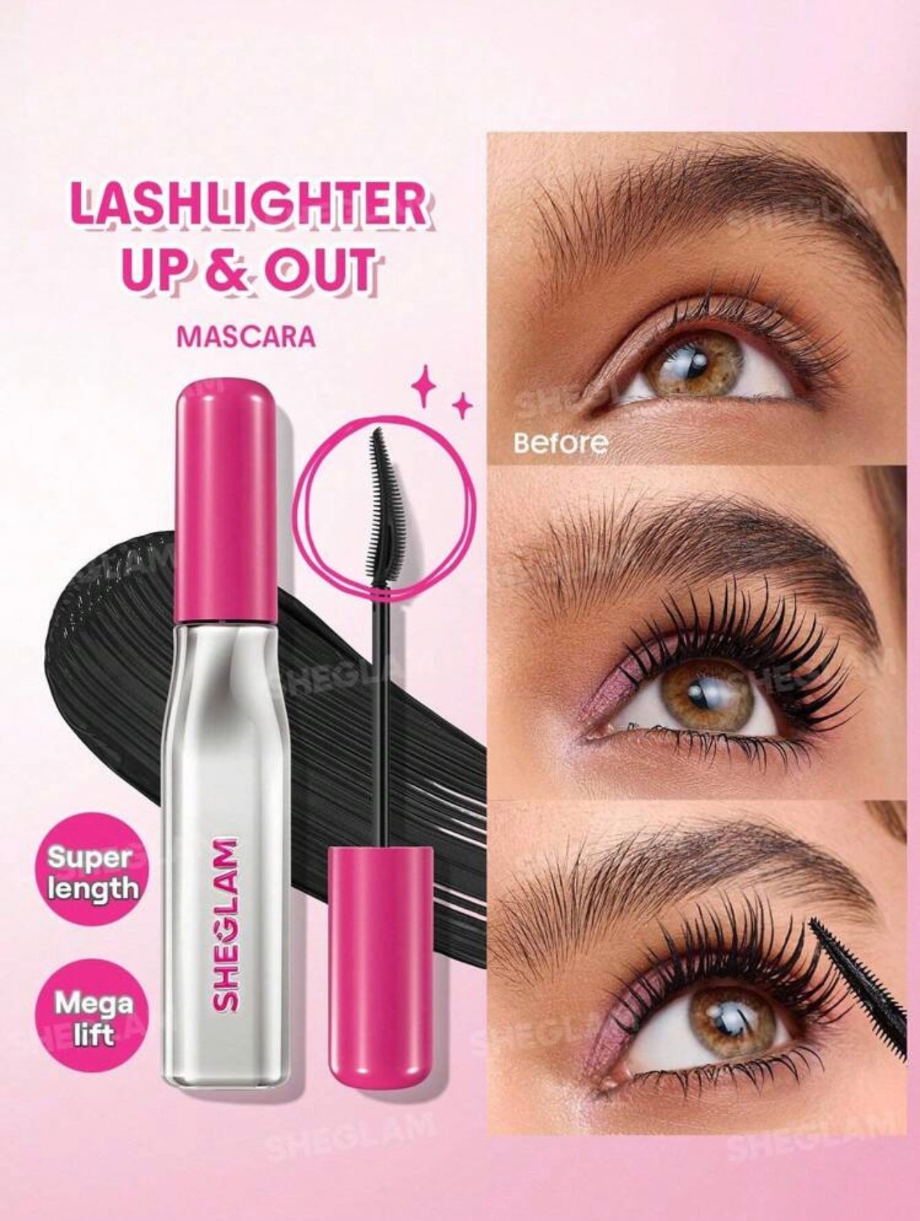 Lashlighter Up & Out Mascara | SHEGLAM