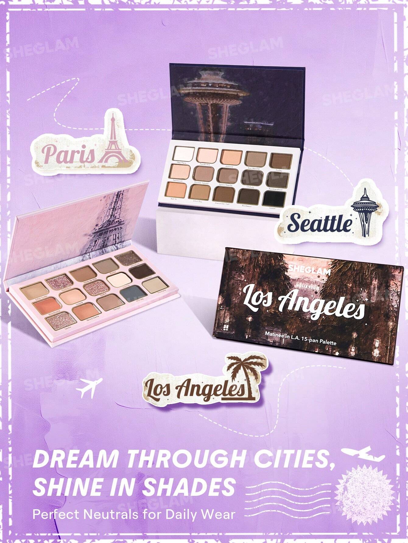 Matinée In L.A. 15-Pan Palette | SHEGLAM