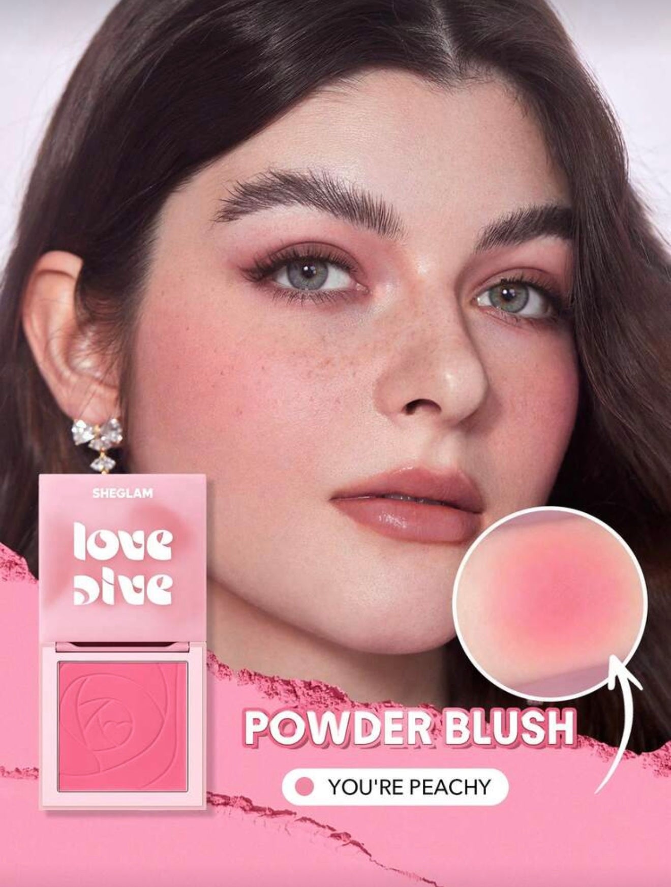 Love Dive Tender Heart Powder Blush | SHEGLAM