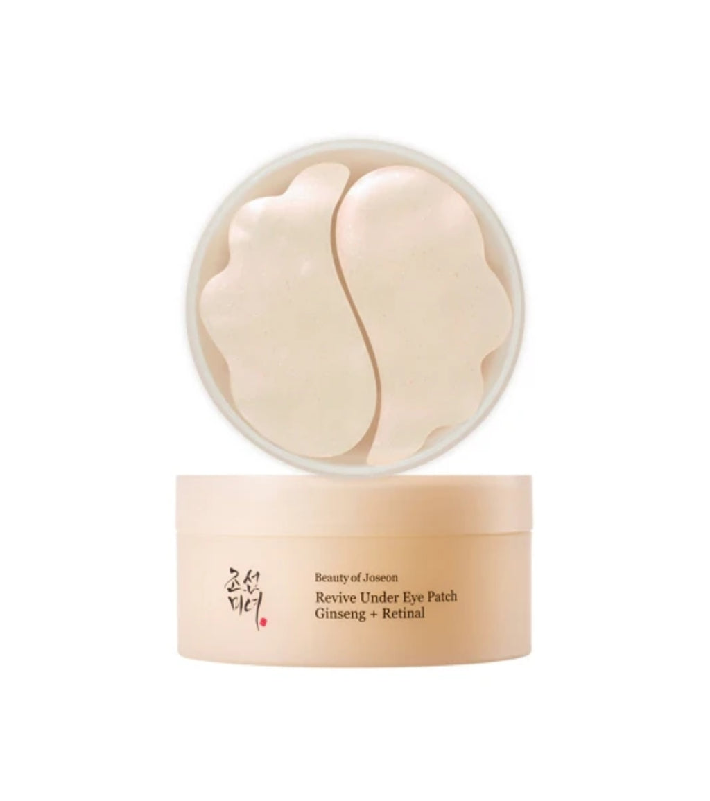 Revive Under Eye Patch: Ginseng + Retinal - 60pcs | Beauty of Joseon