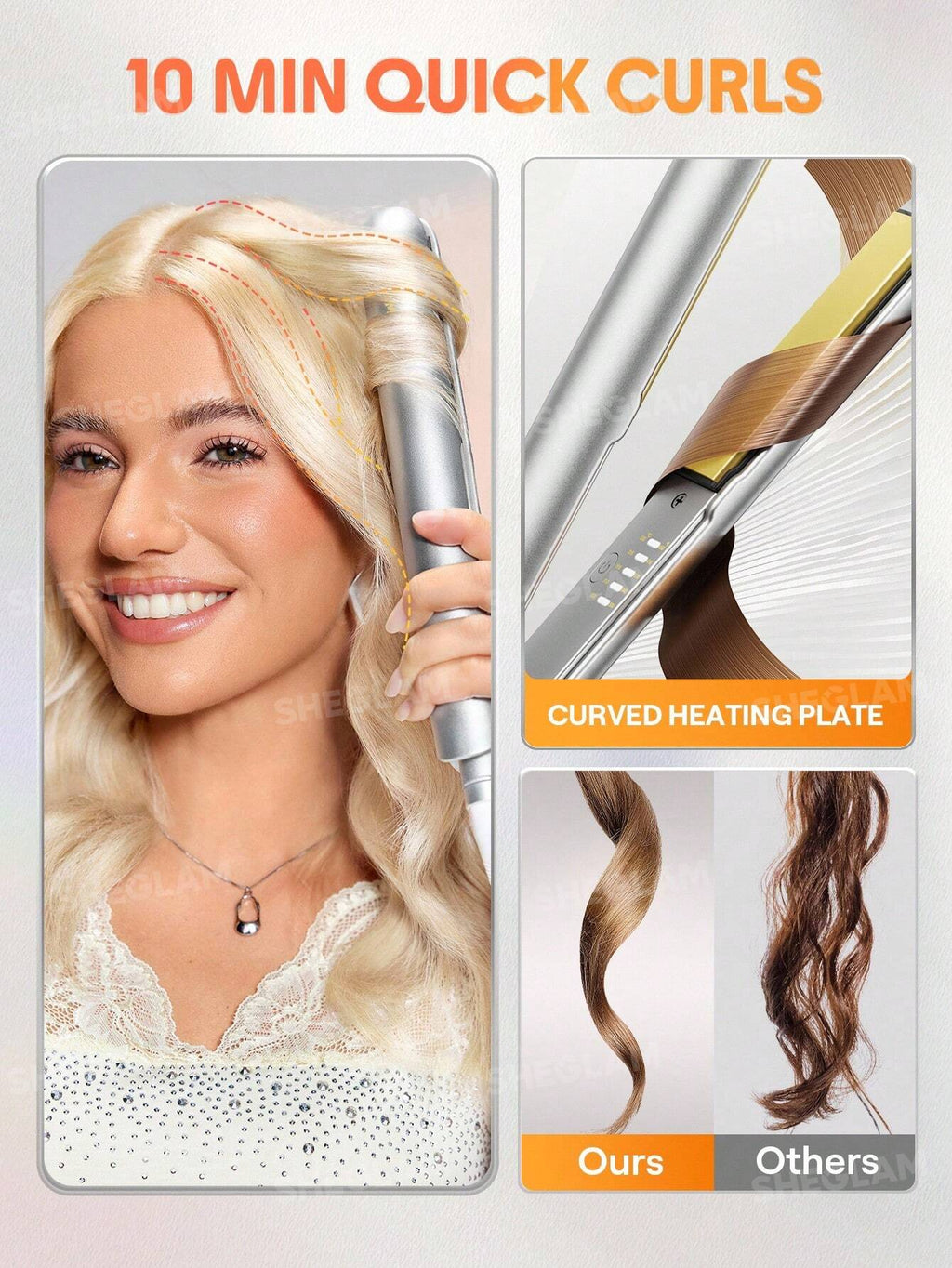 Sleek Chic Insta-Heat Straight Styler | SHEGLAM