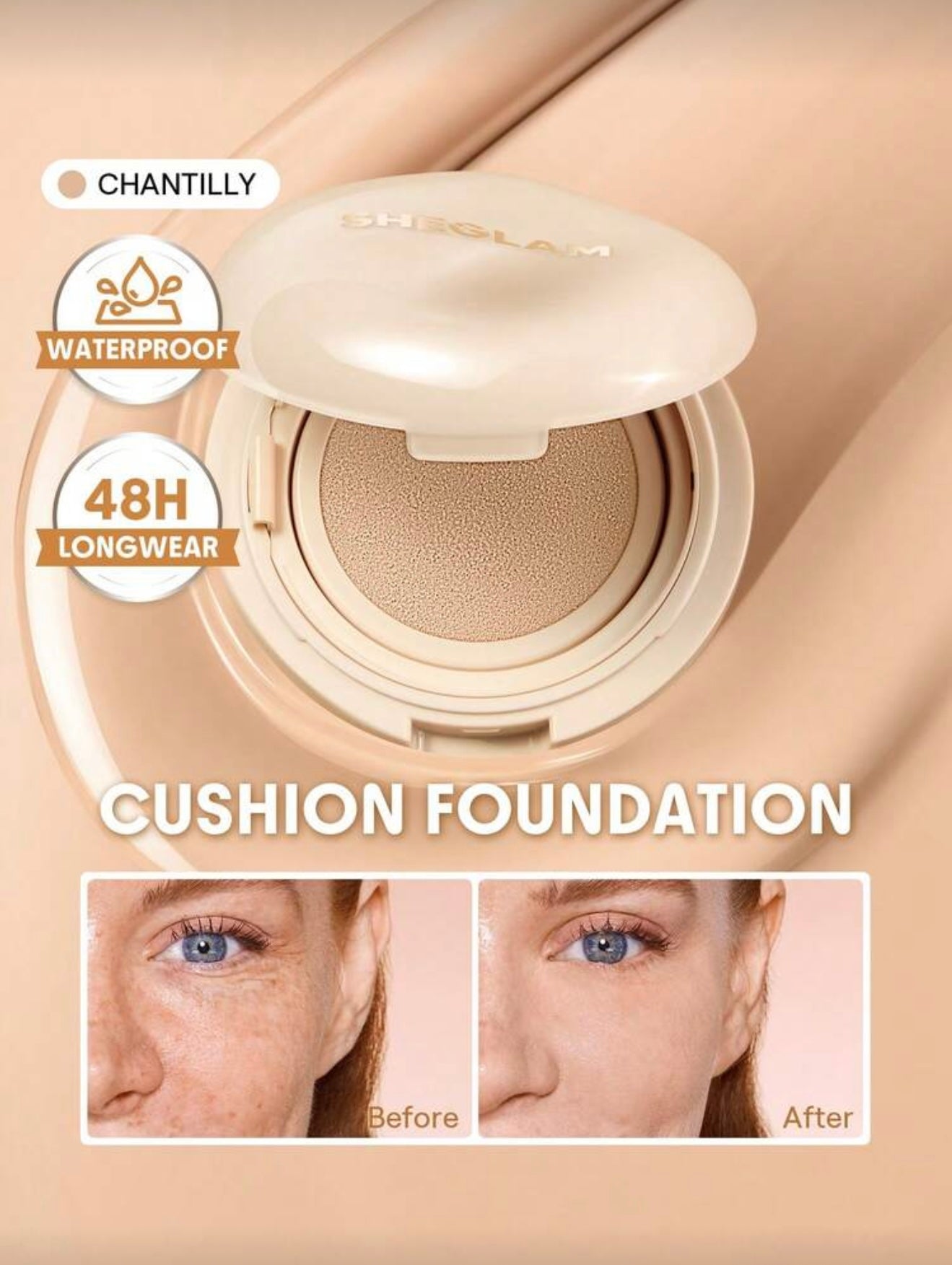 Lock & Go Long-Lasting Cushion Foundation | SHEGLAM