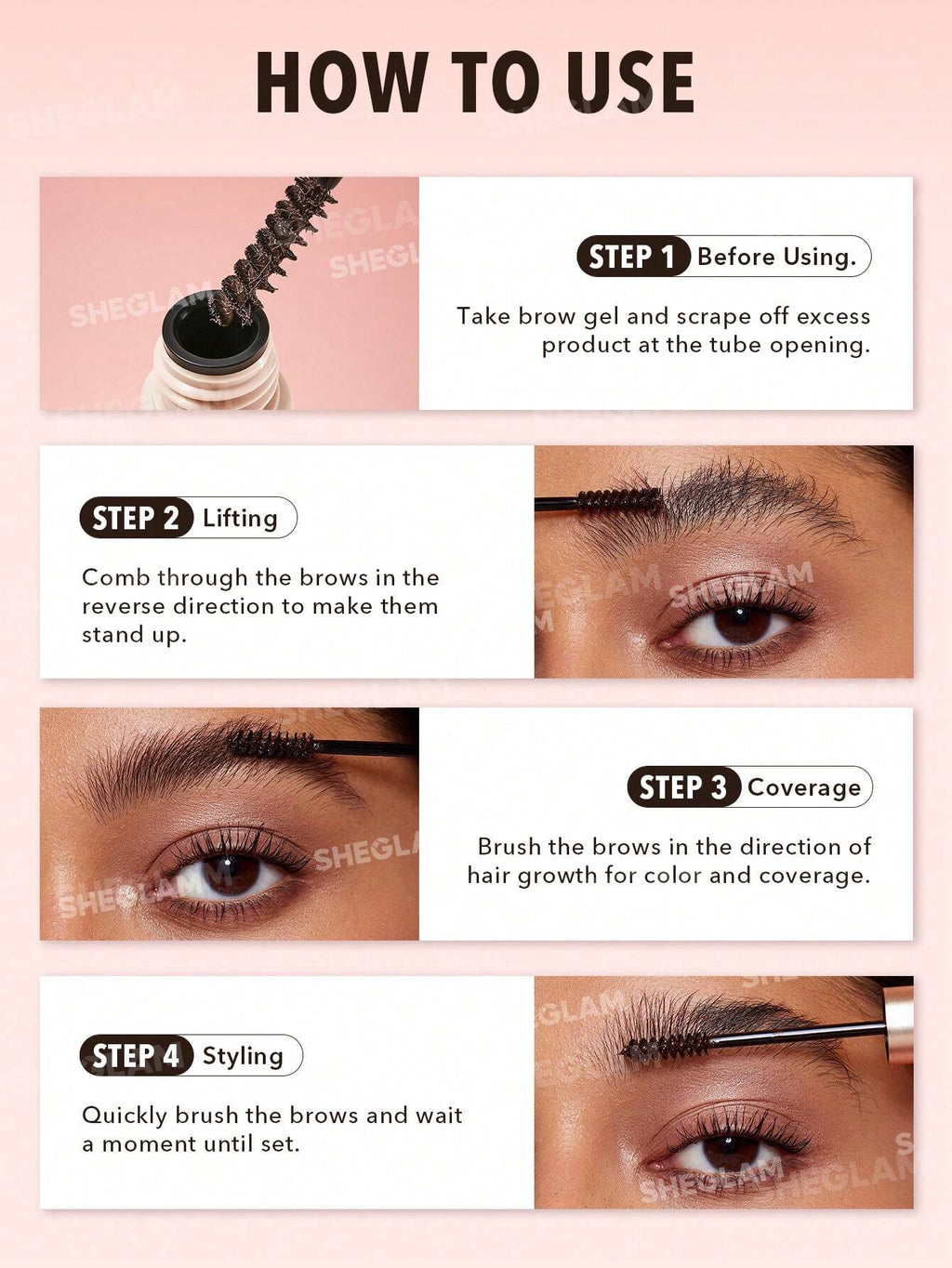 Hold 'Em Up Tinted Brow Gel-Taupe | SHEGLAM