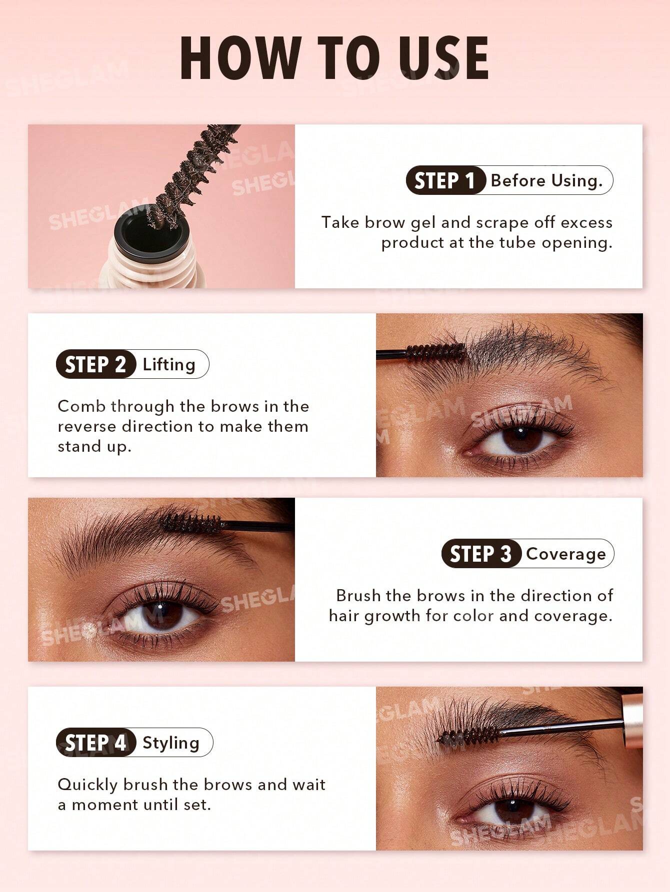 Hold 'Em Up Tinted Brow Gel-Taupe | SHEGLAM