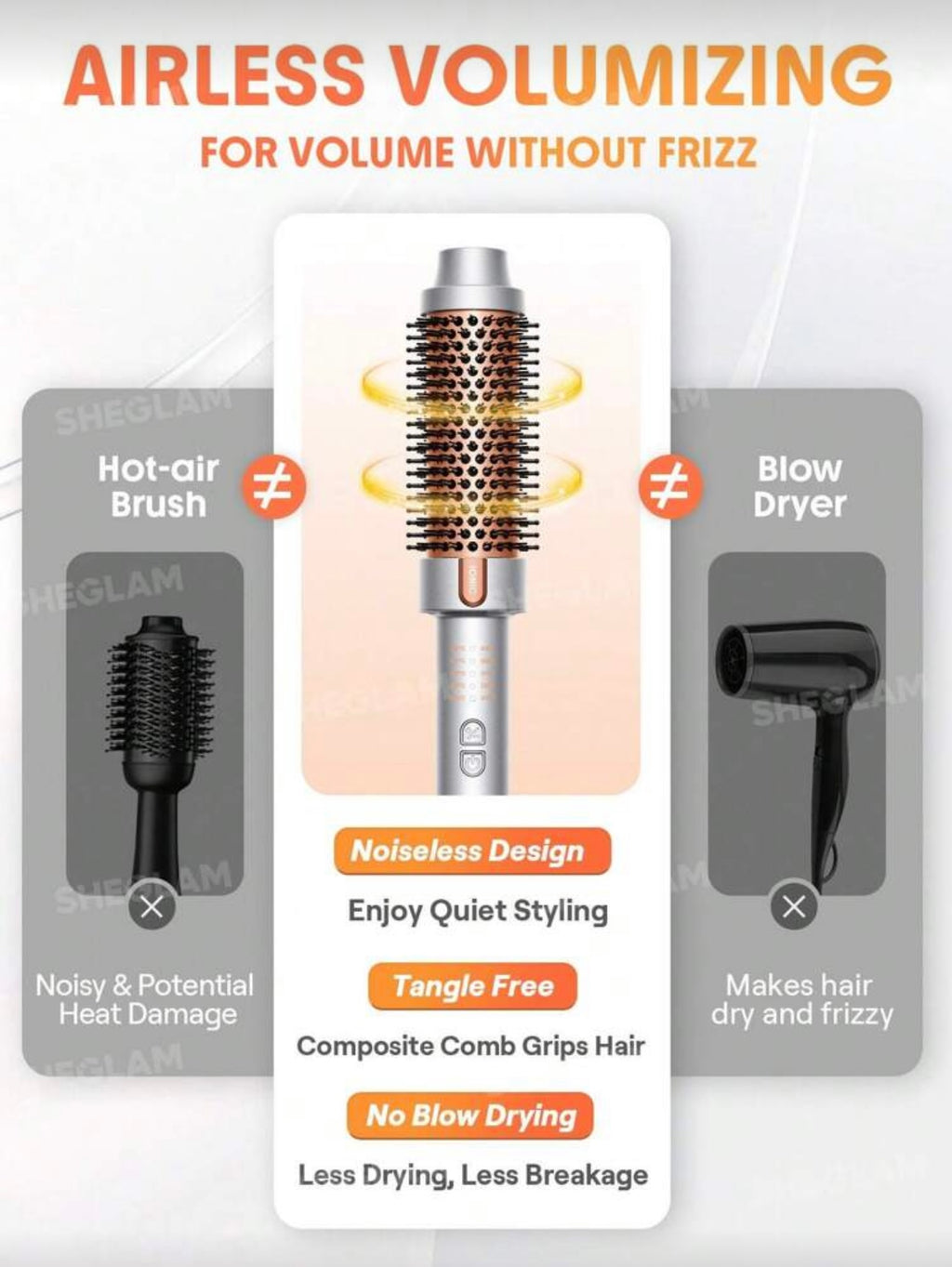 HAIR It-Curl Thermal Brush,38mm | SHEGLAM