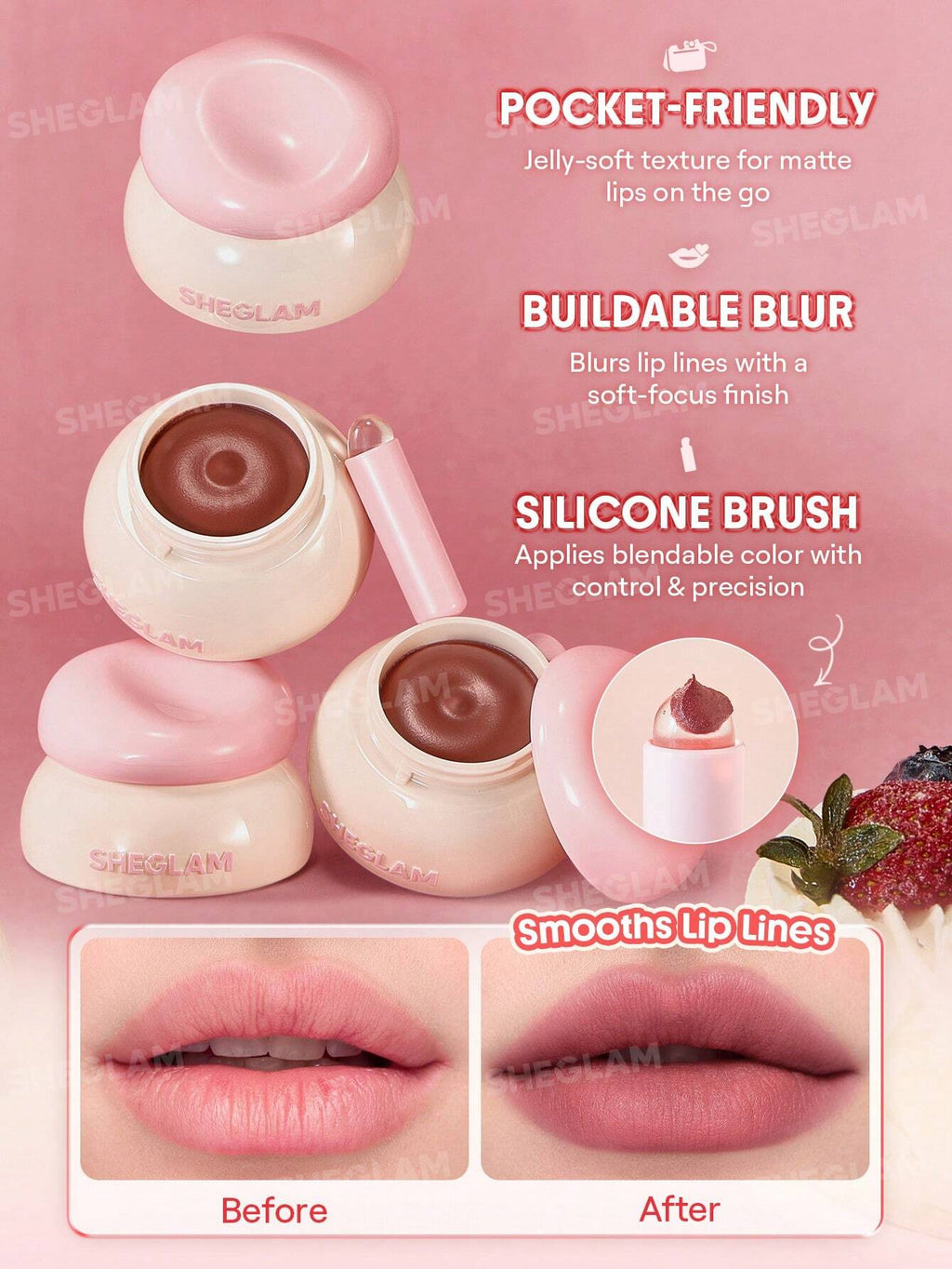 Bounce Putty Pocket Lip Pot | SHEGLAM