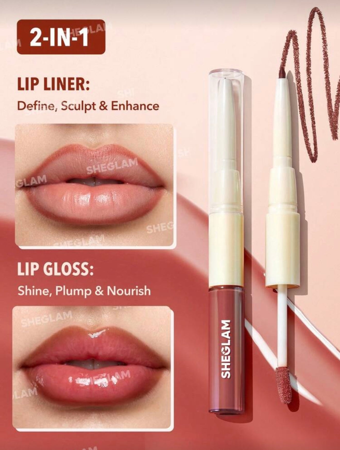 Lip Rules Liner & Gloss Pen | SHEGLAM