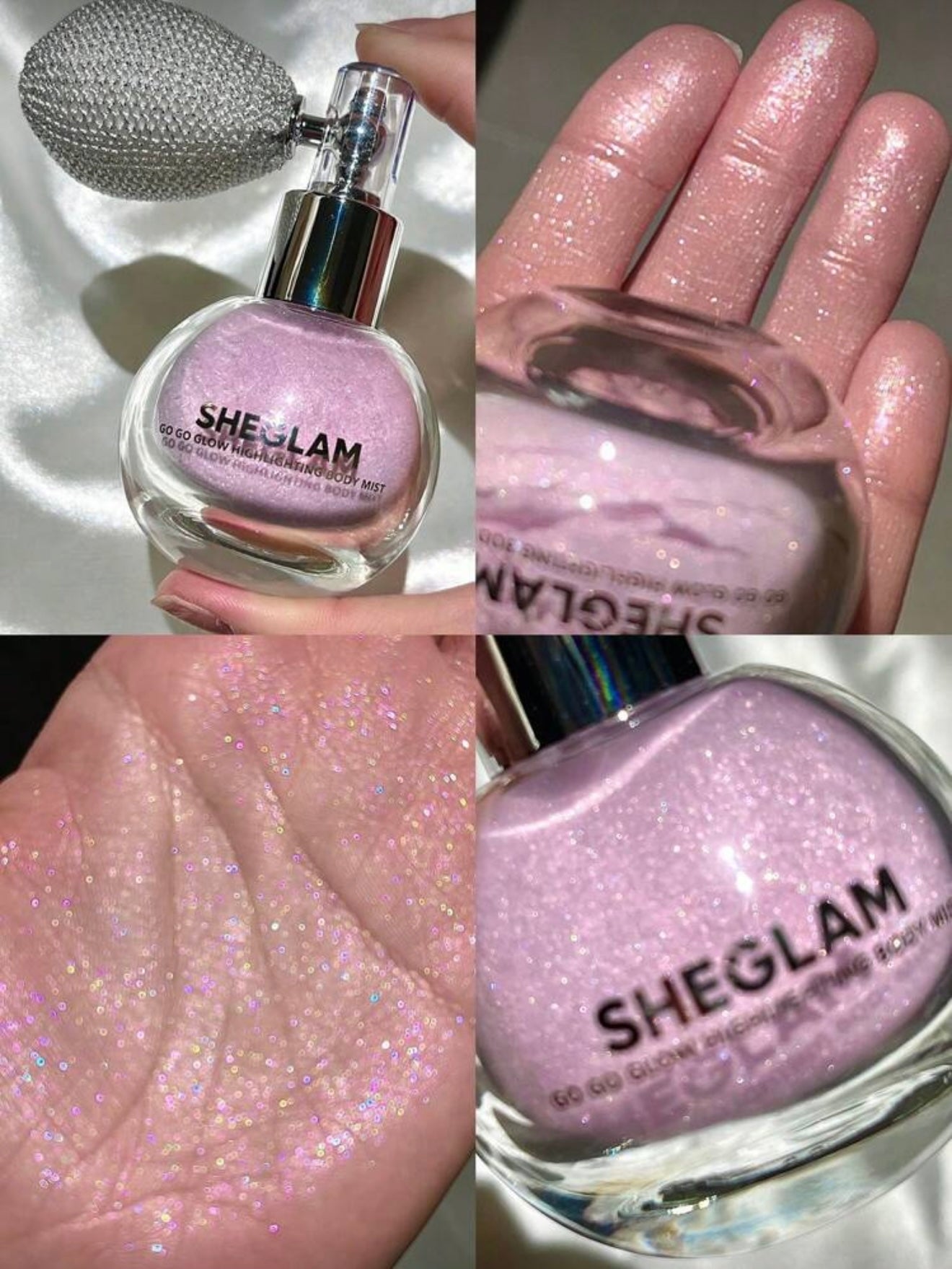 Go Go Glow Highlighting Body Mist-Love Bomb | SHEGLAM