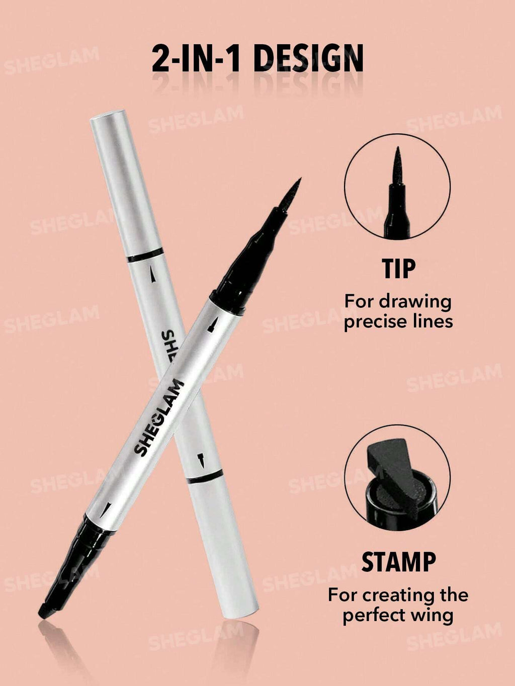 Wing It Waterproof Liner Duo | SHEGLAM