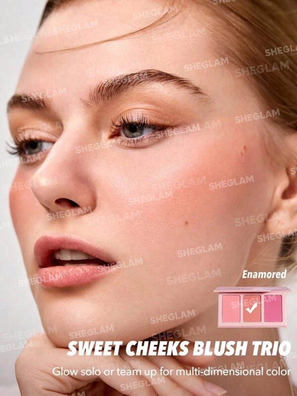 Sweet Cheeks Blush Trio-Enamored | SHEGLAM