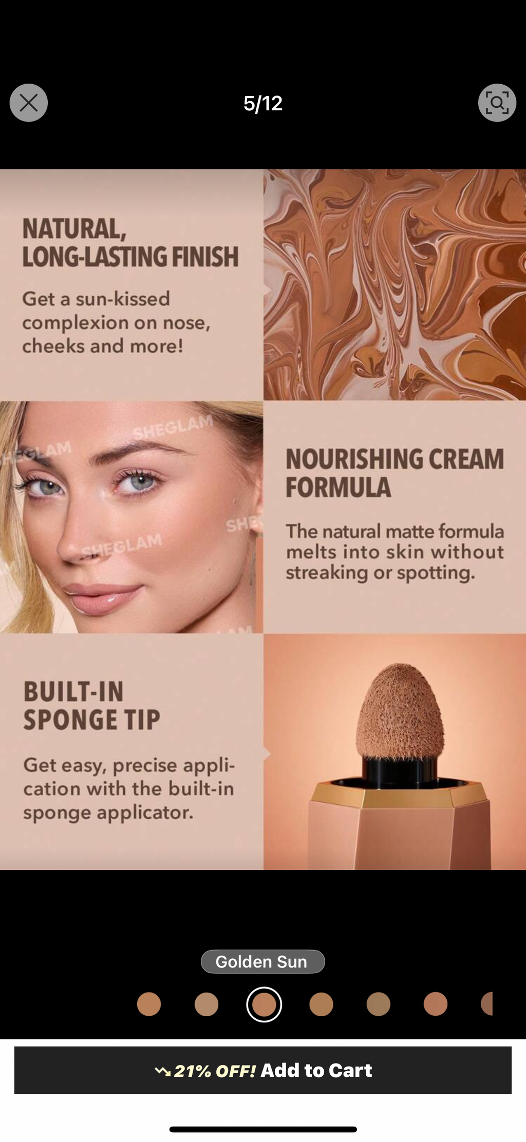 Sun Beam Shimmer Liquid Bronzer | SHEGLAM