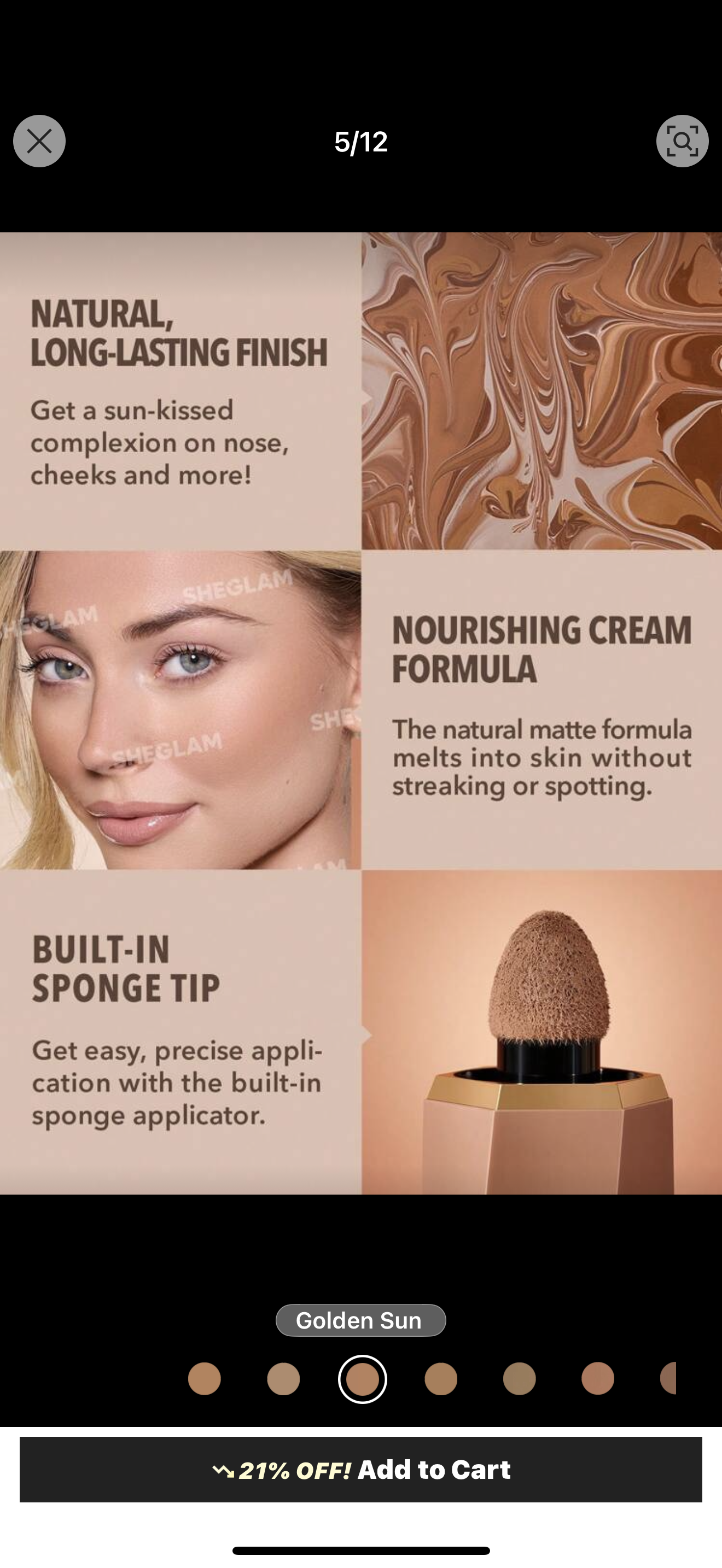 Sun Beam Shimmer Liquid Bronzer | SHEGLAM