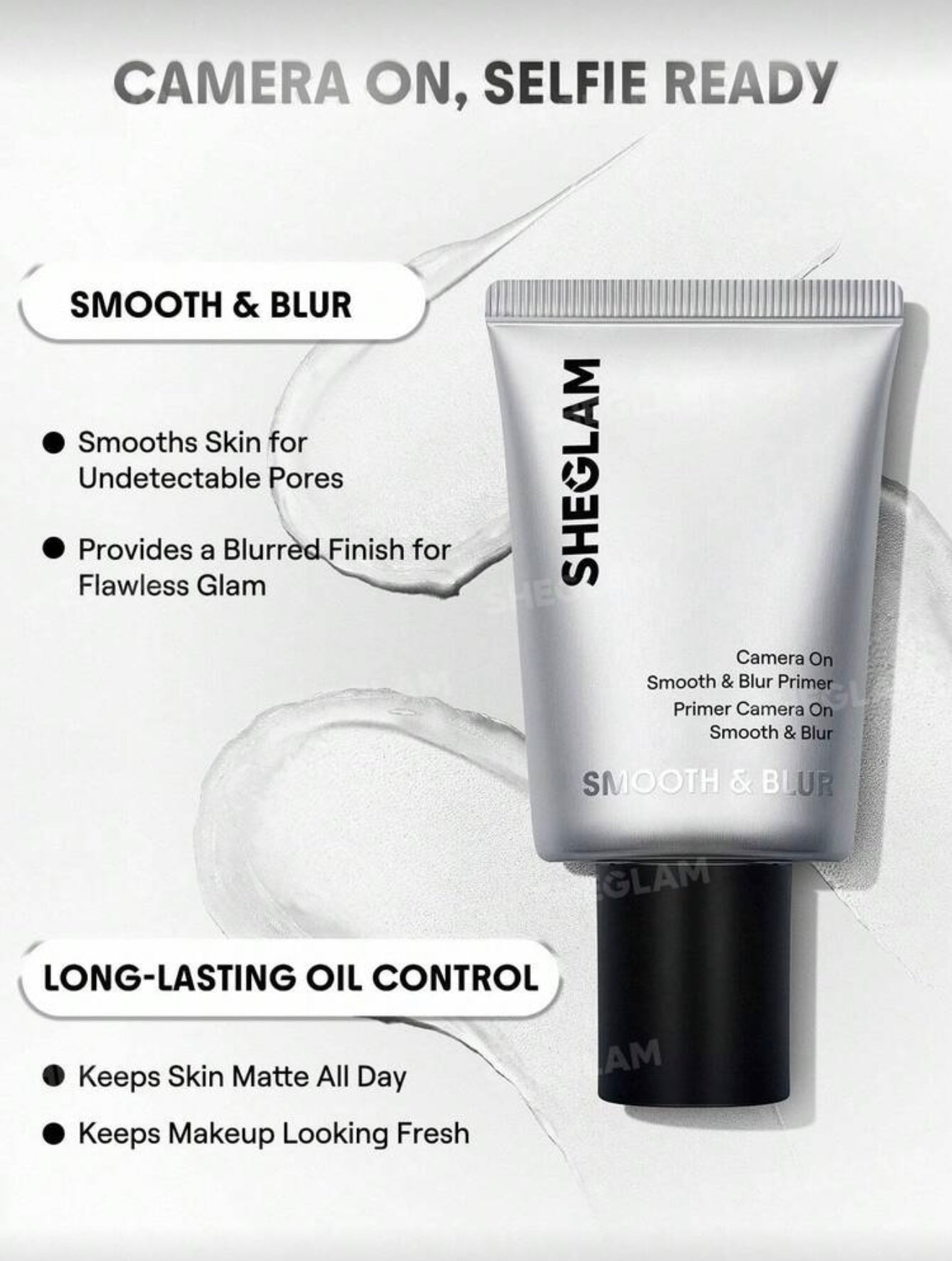 Camera On Smooth & Blur Primer | SHEGLAM