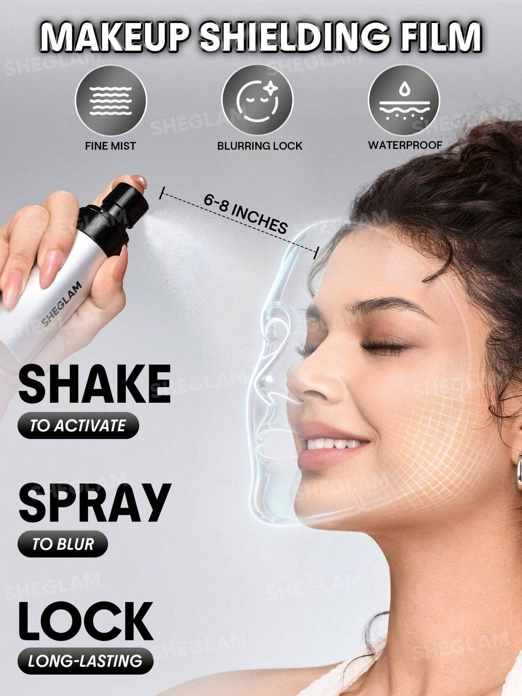 Camera On Blurring Waterproof Setting Spray | SHEGLAM