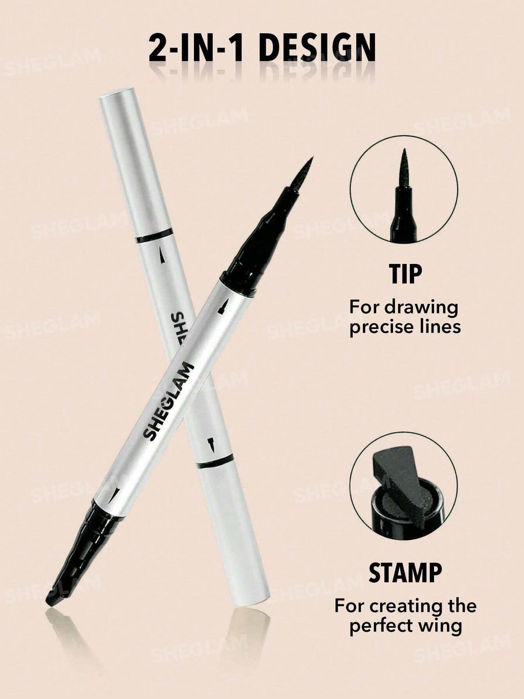 Wing It Waterproof Liner Duo | SHEGLAM