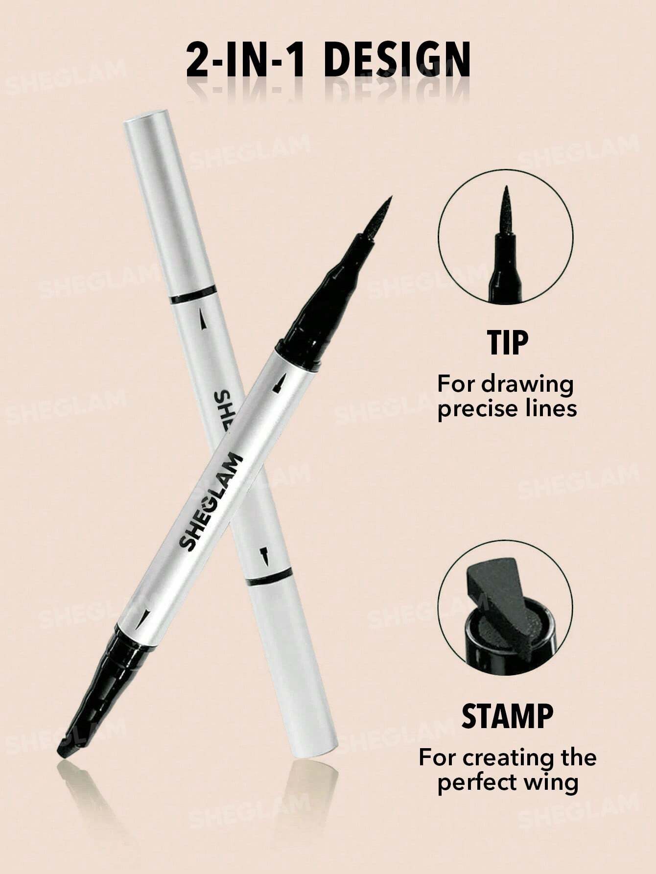 Wing It Waterproof Liner Duo | SHEGLAM