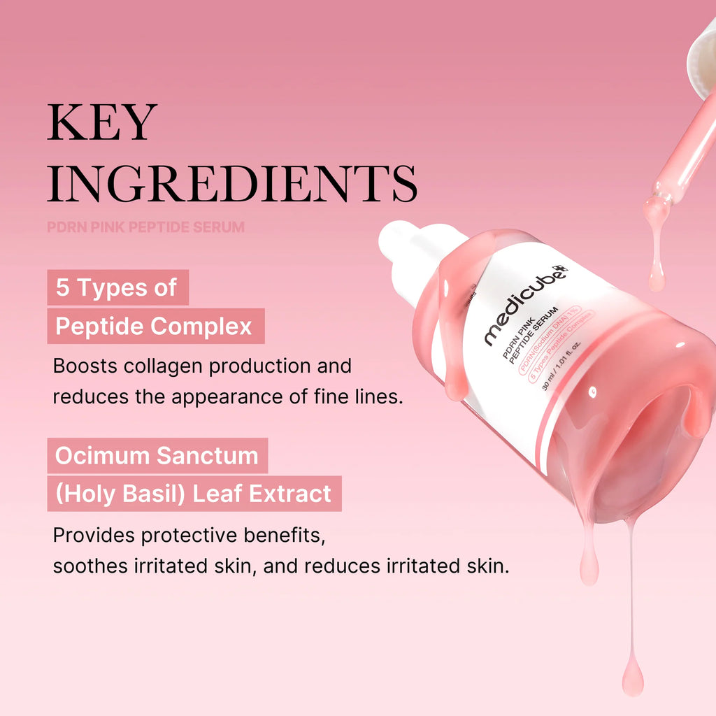 PDRN Pink Peptide Glow Serum | medicube